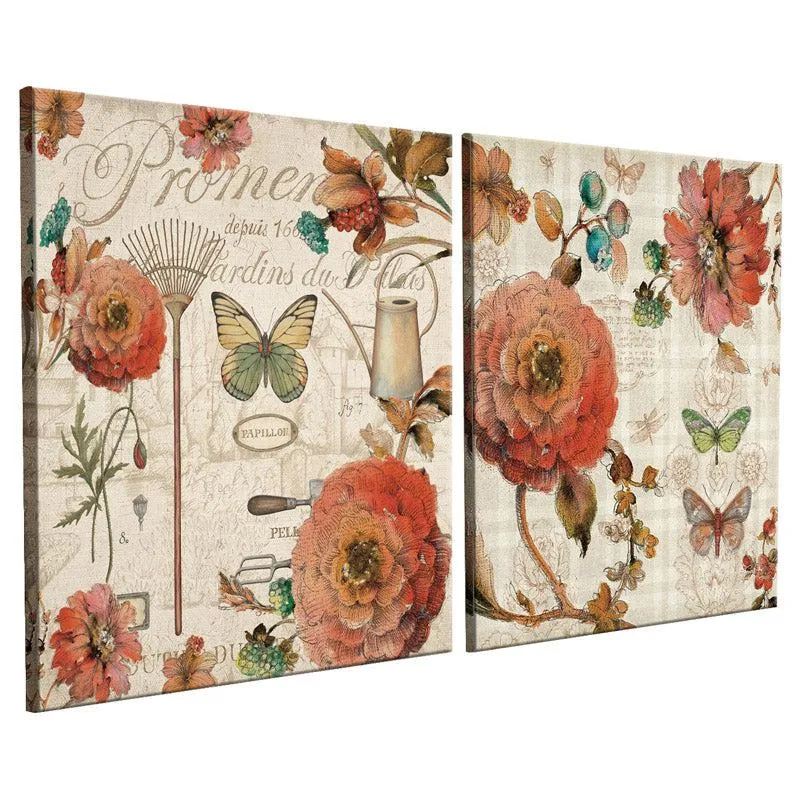Kelly Floral Wall Art - Set Of Two media 3
