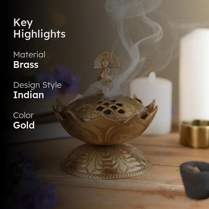 Divine Lotus Incense Holder media 2