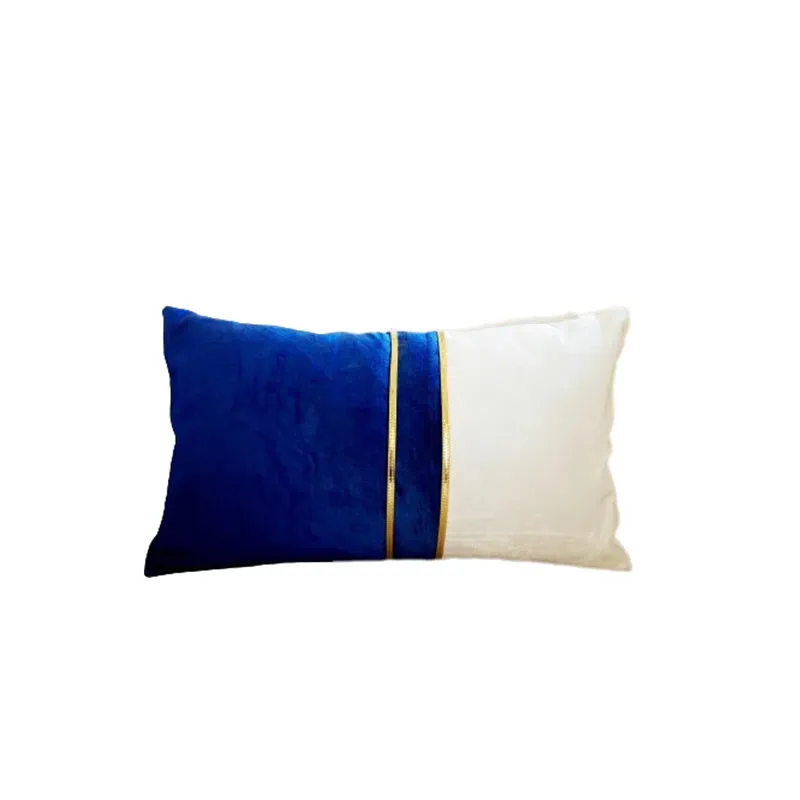 Saphire Opulence Lumbar Cushion Cover media 3