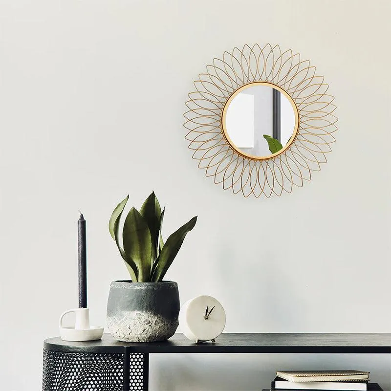 Nusha Bloom Wall Mirror media 4