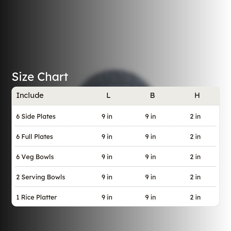 Indulge In Indigo Dinner Set - 21 Piece Set image 7