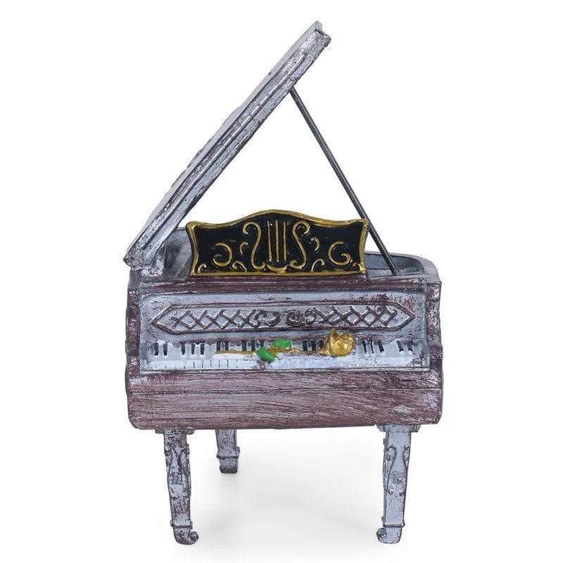Piano Past Table Accent - Silver media 3