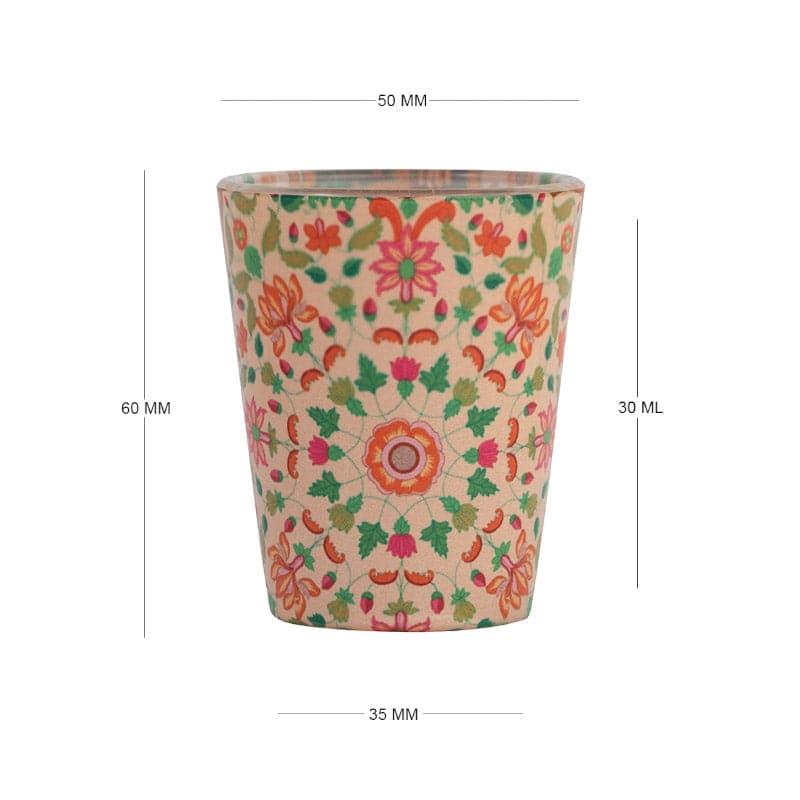 Mughal Blooms Shot Glass  (30 ml) - Set Of Four media 3