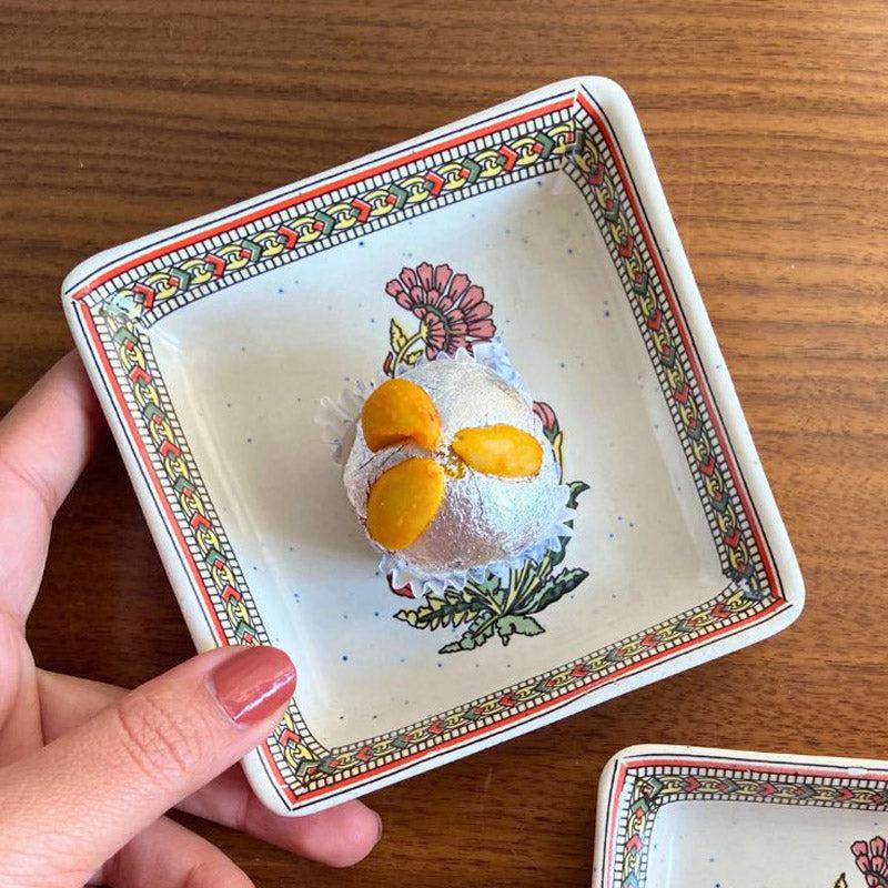 Florae Ethnic Ceramic Platter media 3