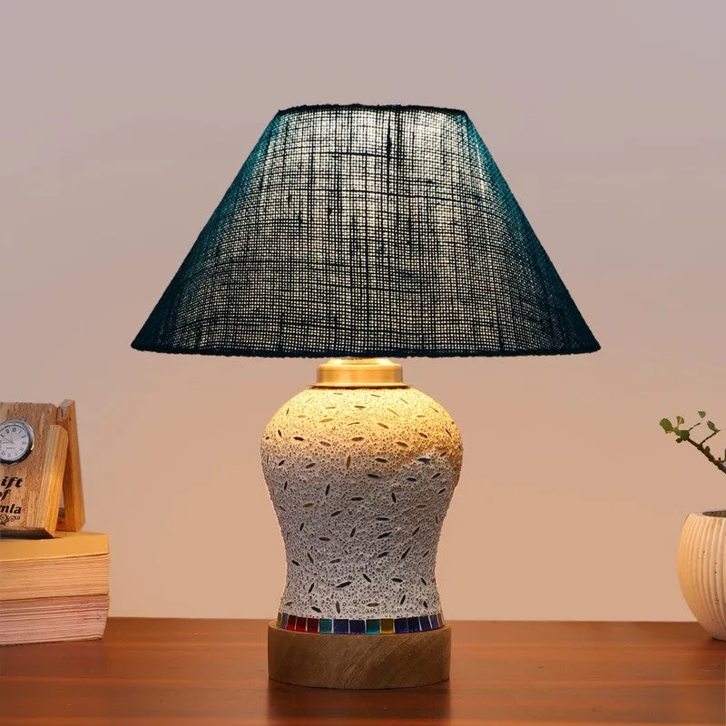 Calvore Wooden Table Lamp - Multicolor media 2