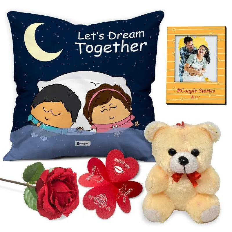 Cuddle Corner Valentine's Gift Box - Five Piece Set media 3