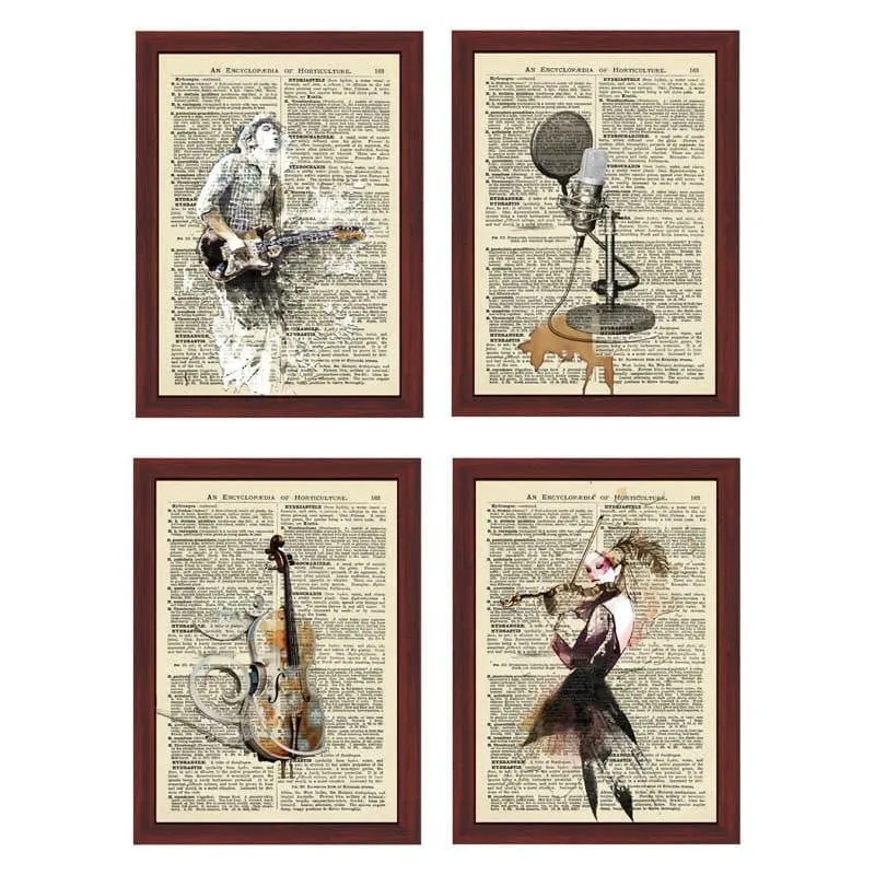 Muscical Fiesta Wall Art - Set Of Four media 5