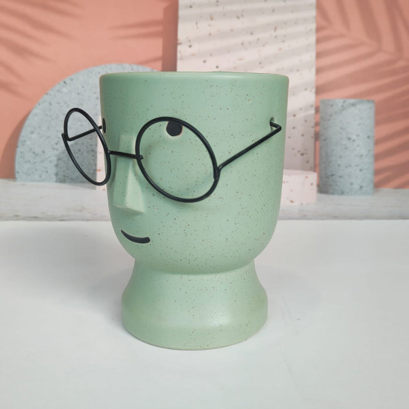 The Librarian Planter - Green media 3