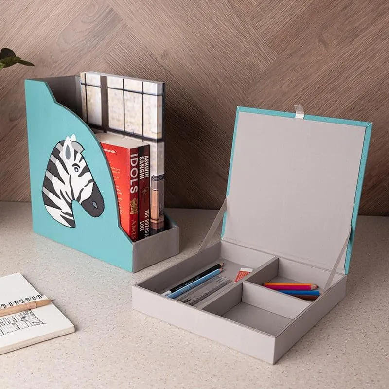 Zebra Zone Organiser Set (Zebra Collection) - Set Of Two media 1