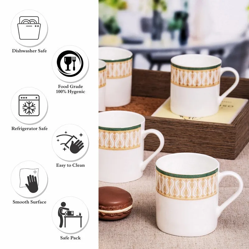 Ember Bone China Tea Cup (210 mL Each) - Set Of Six media 5