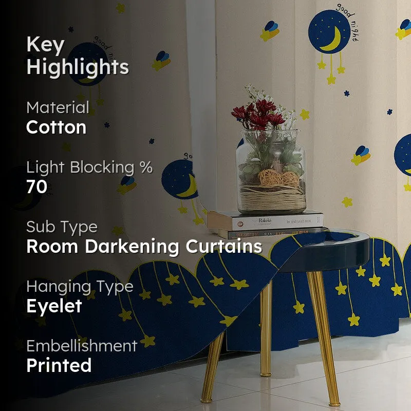 Cotton Curtains - Set Of Two media 2