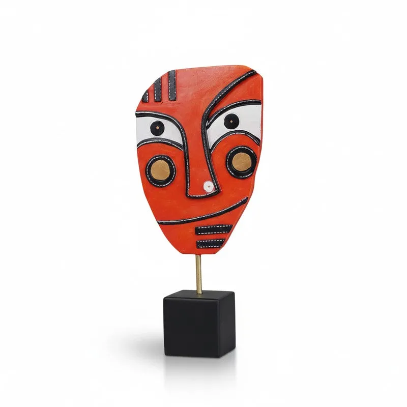 Gallery Form Face Showpiece - Multicolor media 4