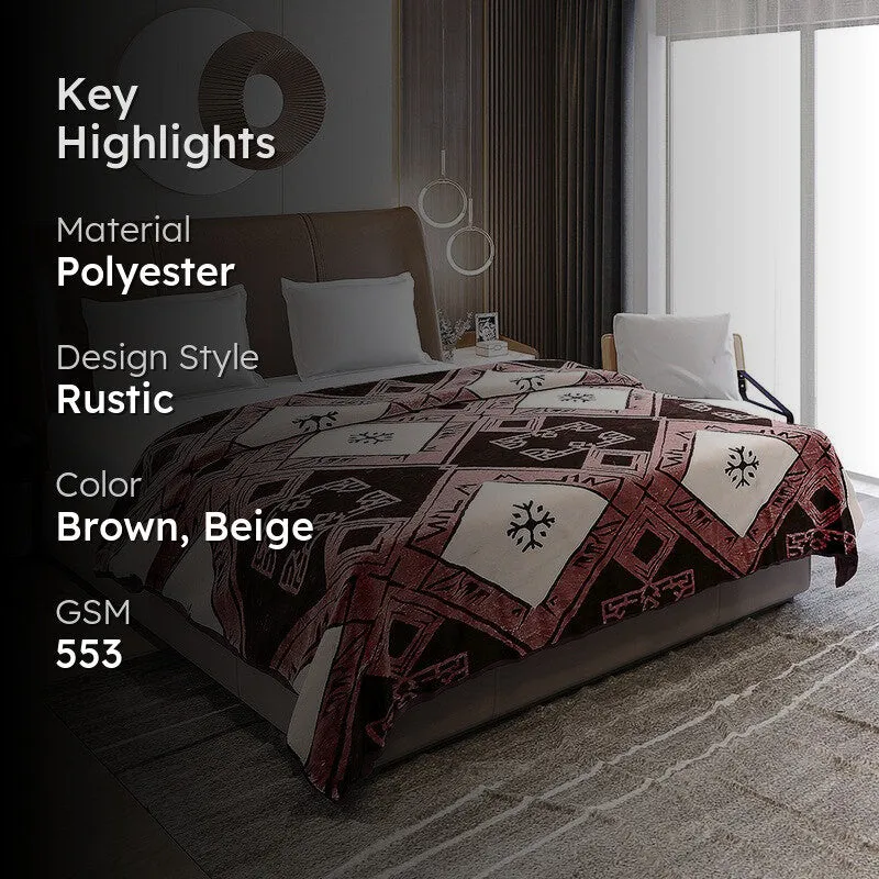 Monte Carlo Autumn Mystique Blanket - 553 GSM media 2