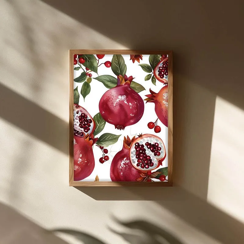 PomegranateFarm Archival Canvas Wall Art - Brown media 3