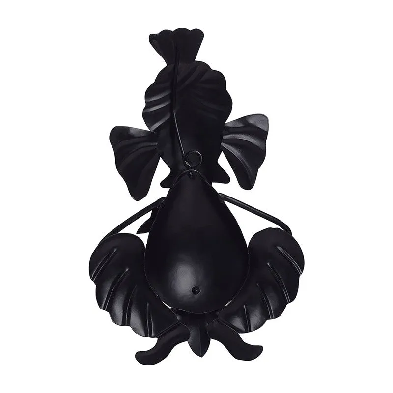 Ganesh Handcrafted Iron Wall Accent - Green media 4