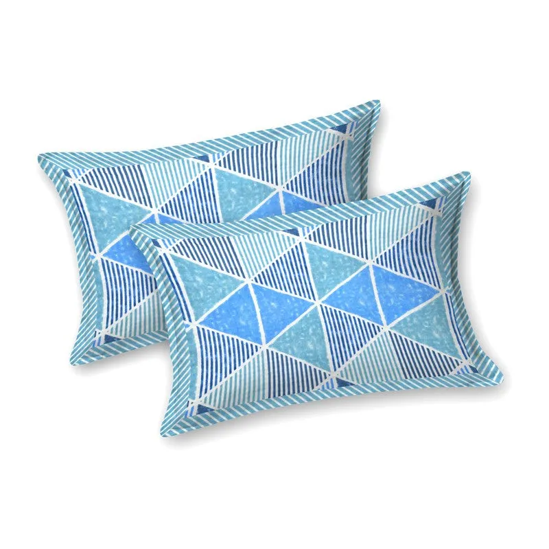 Softo Cotton Bedsheet (Blue) - 240 TC media 5