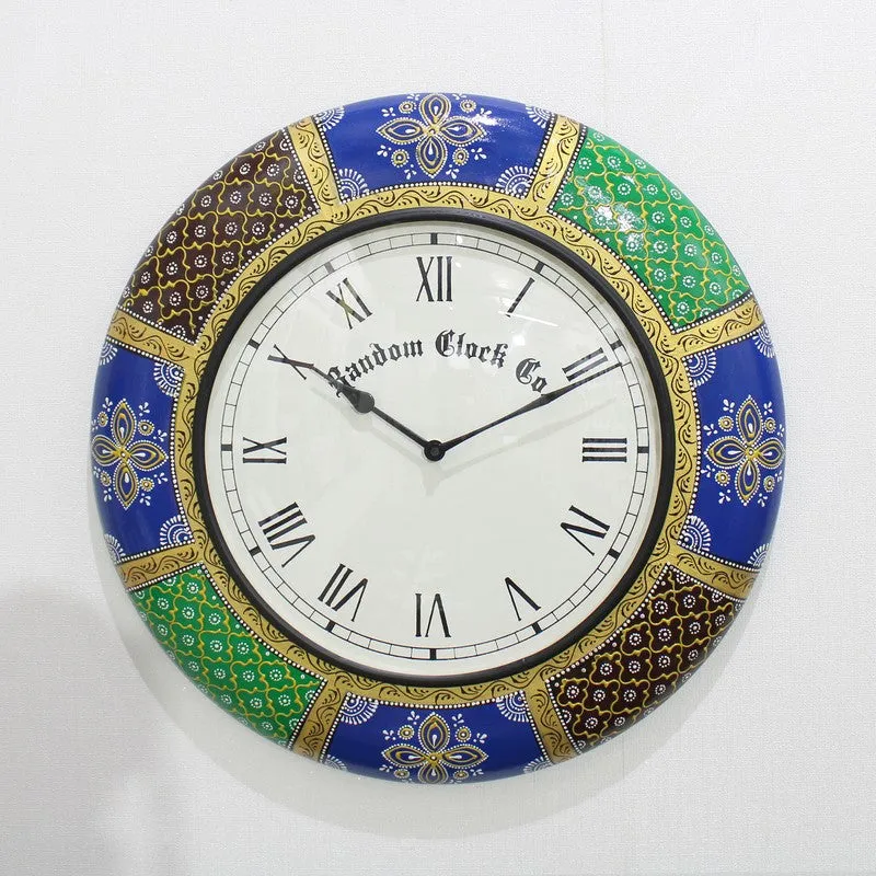 Aurex Brass Analog Wall Clock media 7