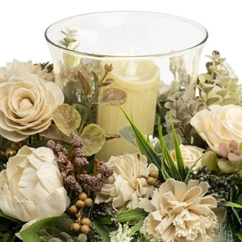 Lumina Solawood Floral Bunch In Tray media 6