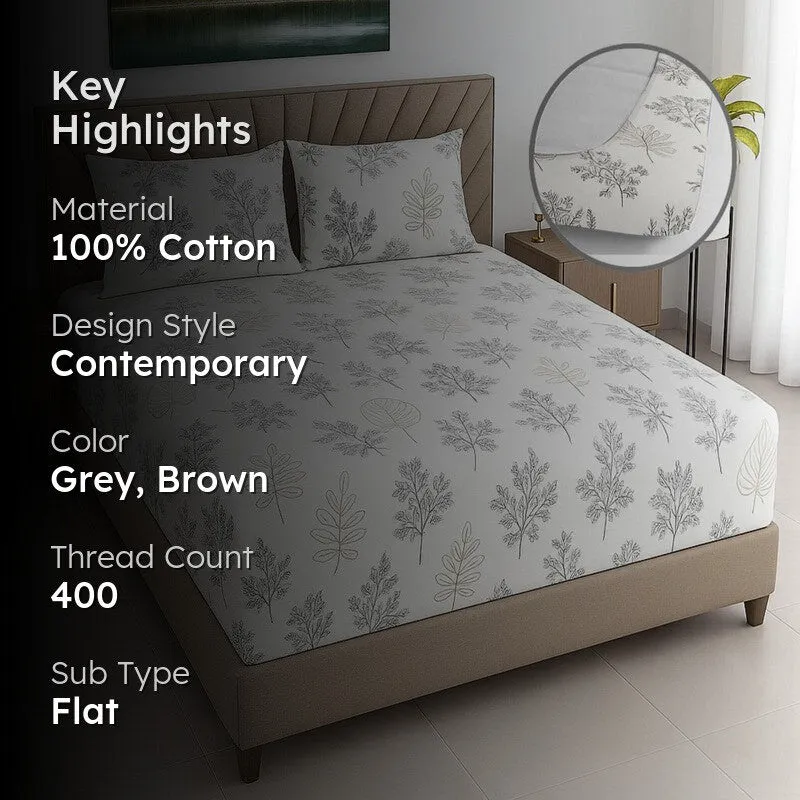 Soft Blossom Cotton Bedsheets - 400 TC media 2