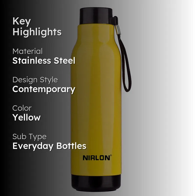 Viora Water Bottle (Yellow) - 480 mL media 2