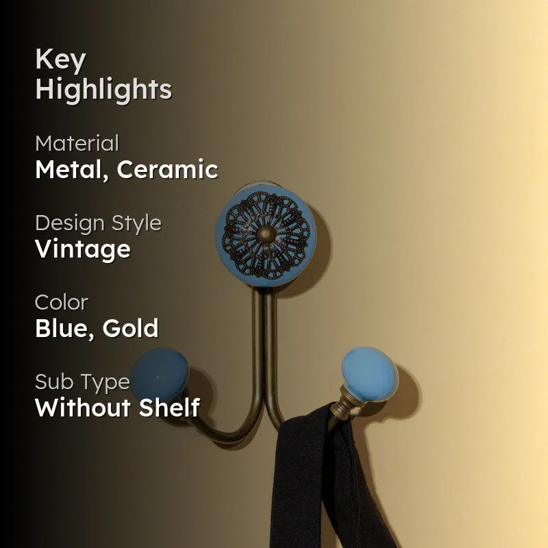 Jova Floral Filigree Wall Hook media 2
