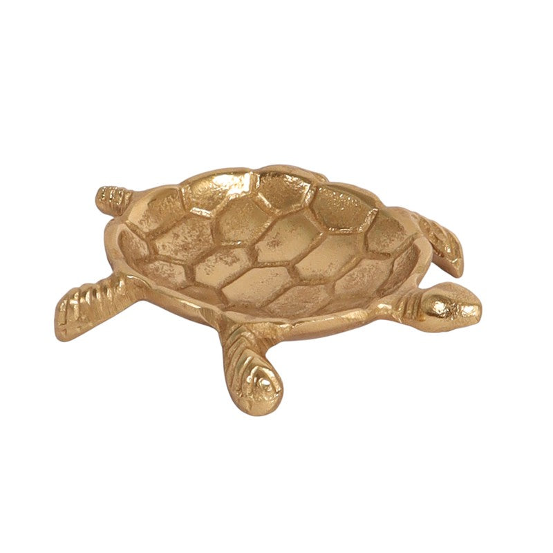 Royal Turtle Accent Tray (Gold) - Set Of Two media 6