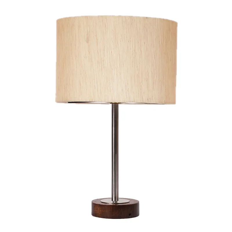 Cotin I Rodin Wooden Table Lamp - OffWhite,Silver,Brown media 4