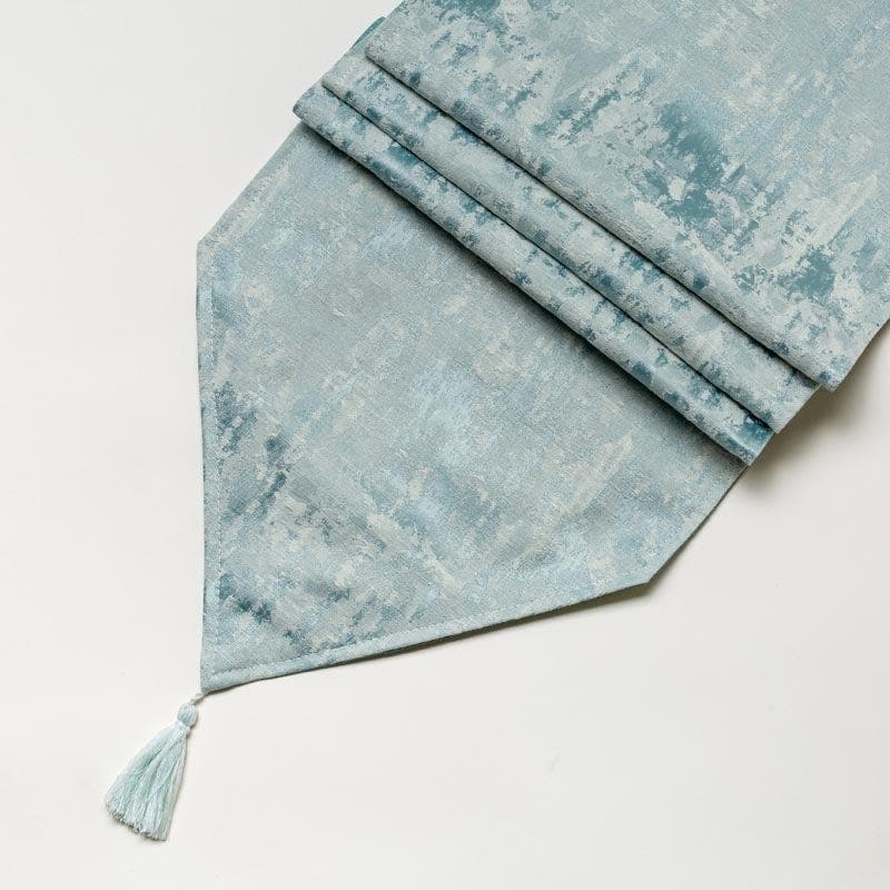 Ketty Jacquard Table Runner - Blue media 4