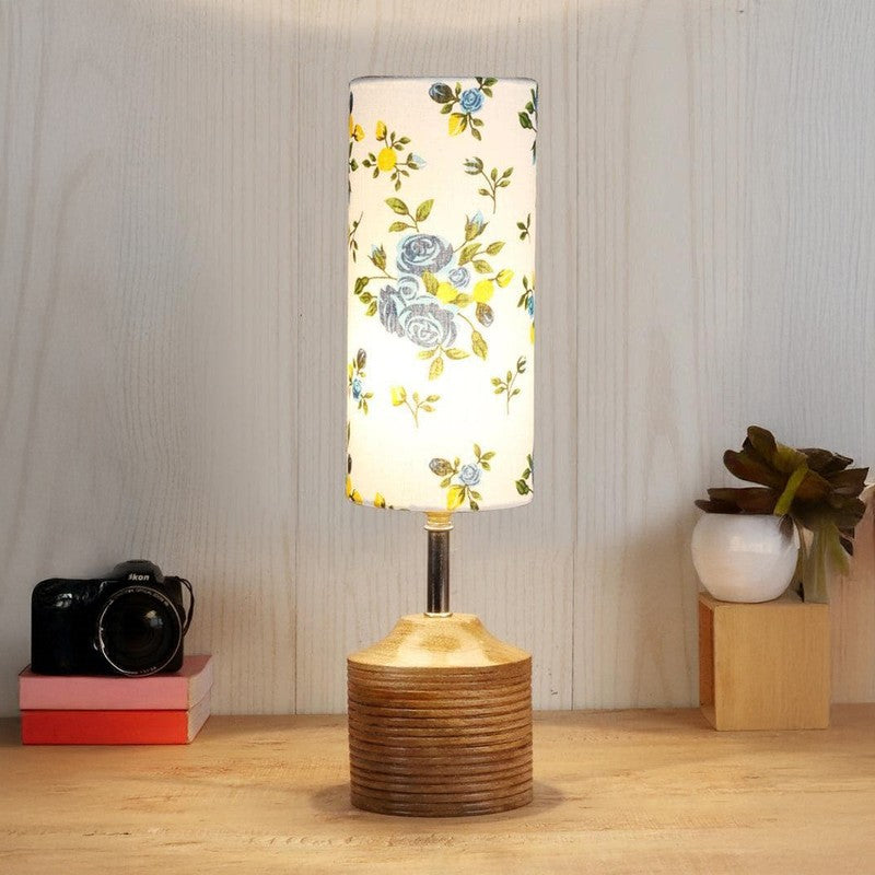 Seashore Fabric Table Lamp - Multicolor
