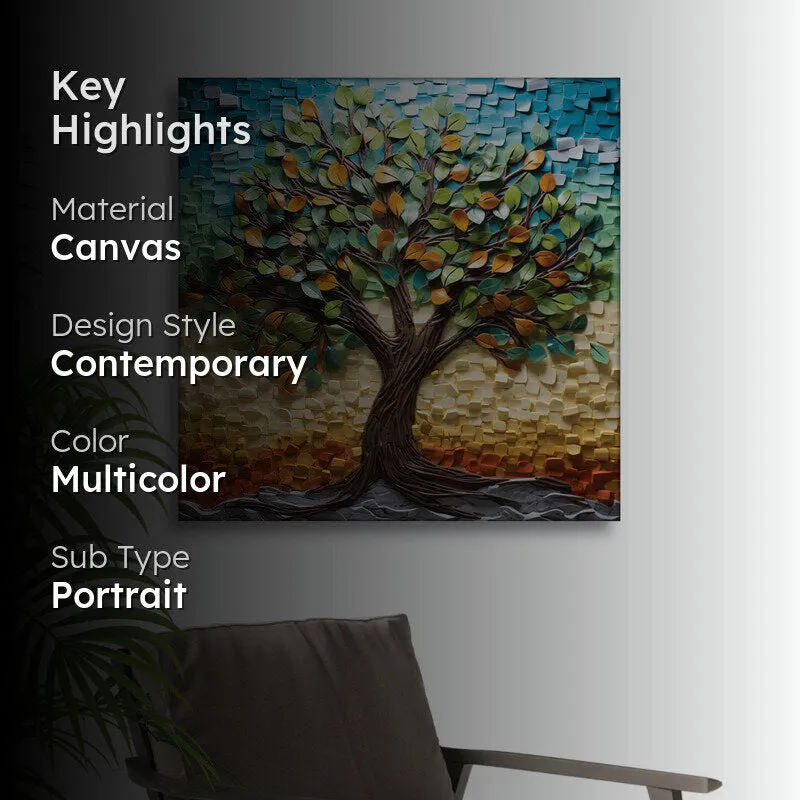 Itto Tree Canvas Wall Painting media 2