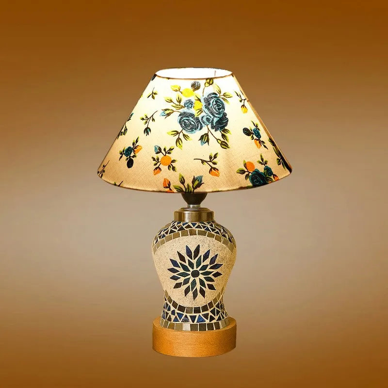 Floranira Fleur Wooden Table Lamp - Multicolor media 7