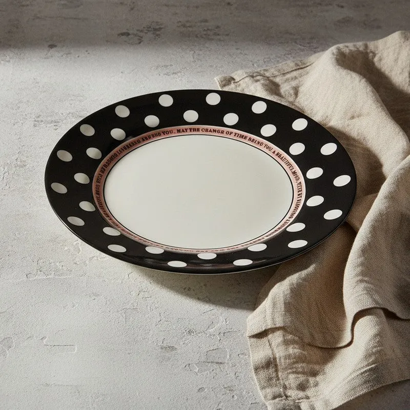 Velvet Serve Ceramic Pasta Plate - Set Of Two media 5