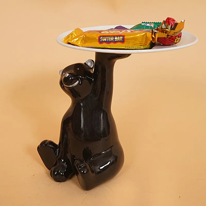 Modern Black Horse Showpiece media 7