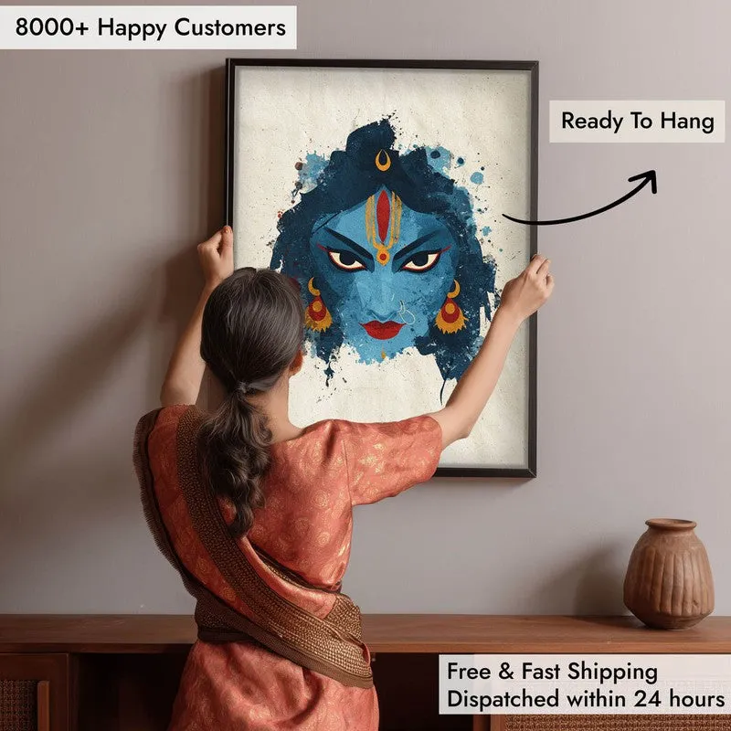 Maa Kali Divine Archival Paper Wall Art media 5