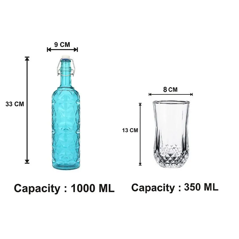 Raiden 1000 mL Water Bottle With 350 mL Glasses - Five Piece Set media 7