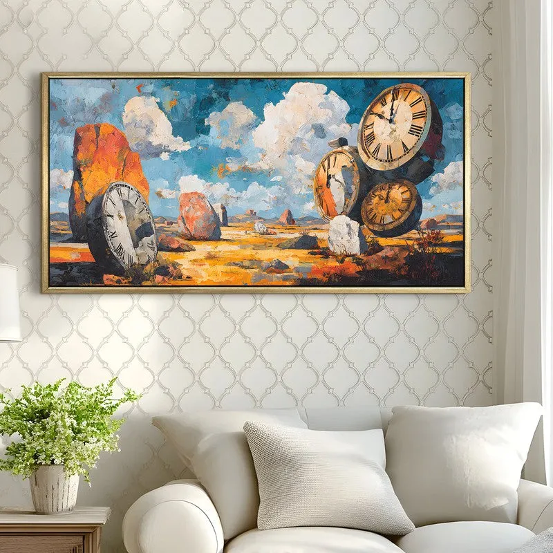 Eternal Pause Canvas Wall Painting With Frame media 4