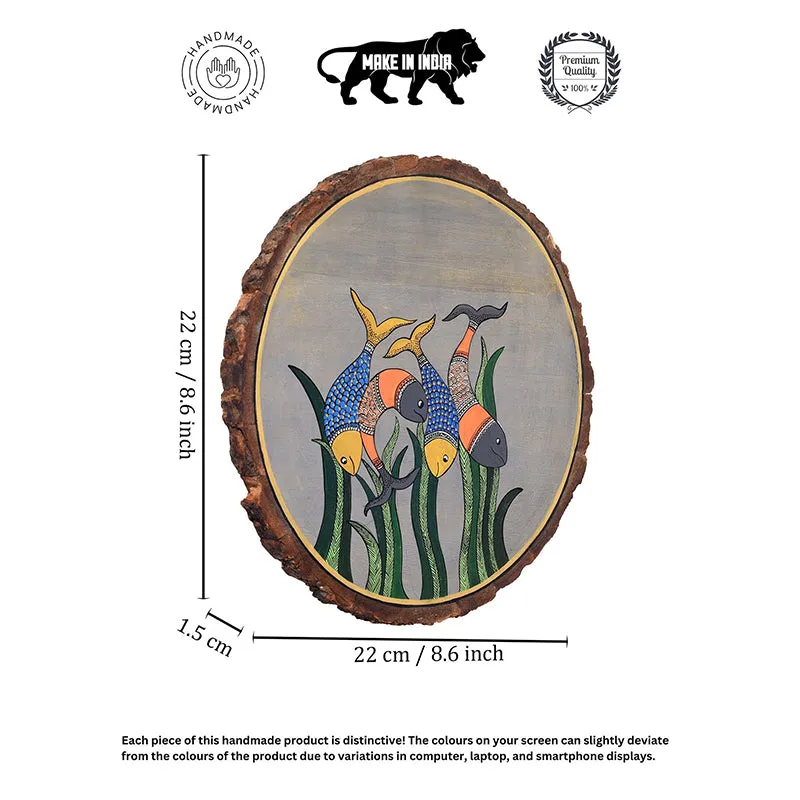 Matsya Vaahini Wooden Wall Accent media 6
