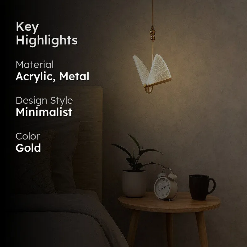 Luxe Wings Metal Cluster Ceiling Lamp media 2