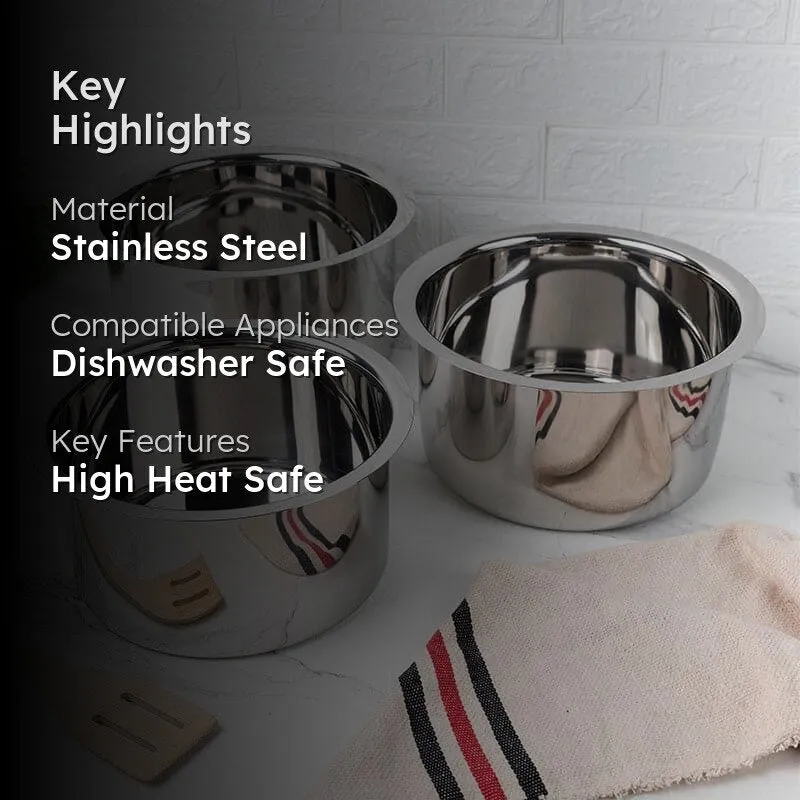 Avsa Stir Pot (4150/5200/6500 mL) - Set Of Three media 2