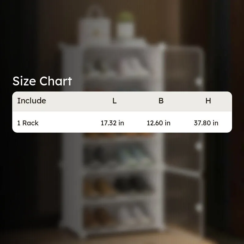 Rioware Modular Home Shoe Racks - White media 8