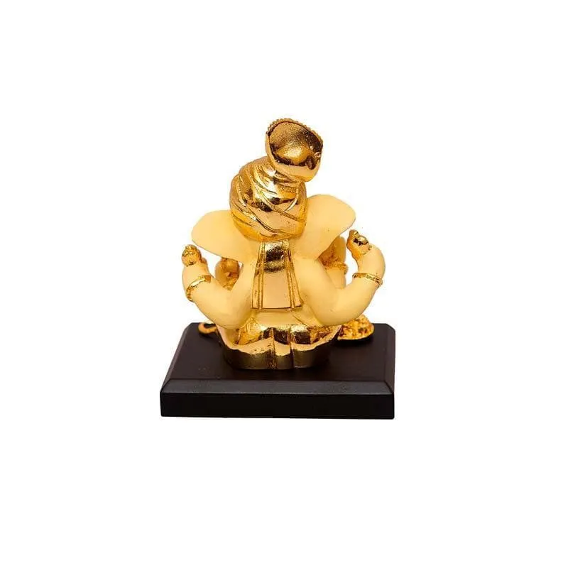 Vakratunda Idol- Yellow/Gold media 5