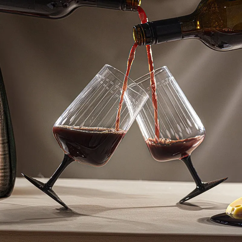 Vino Noir Wine Glasses (380 mL Each) - Set Of Two media 5