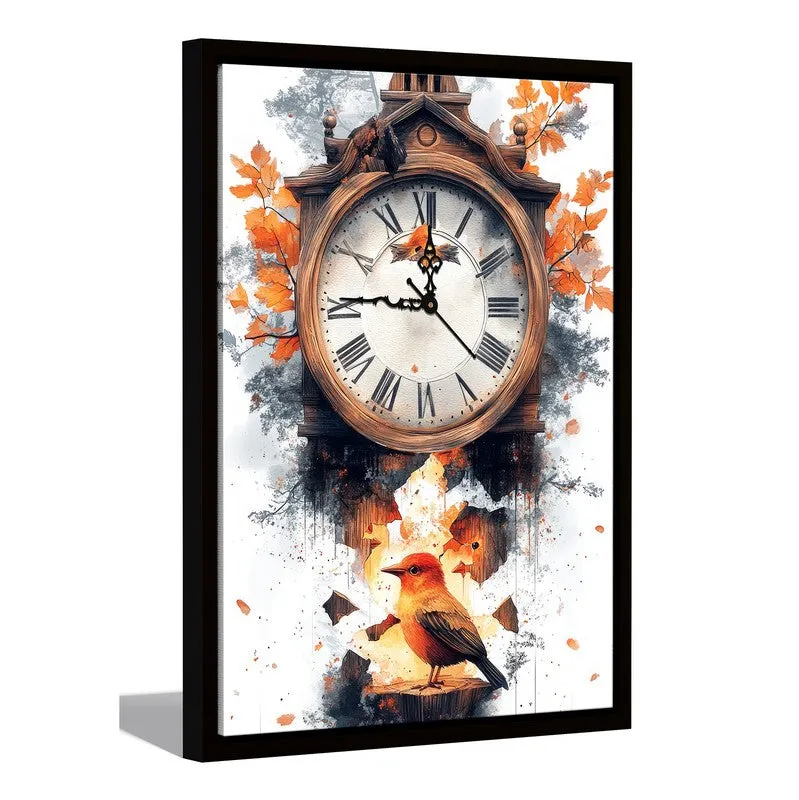 ShapeShift Wall Art With Clock media 4