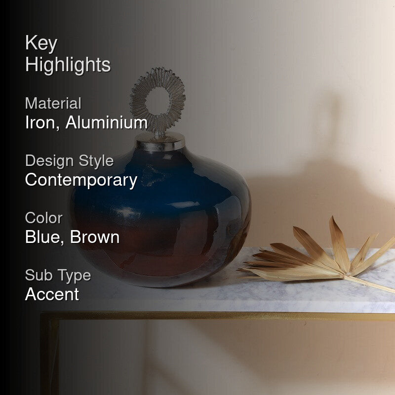 Ringcrest Metal Showpiece - Blue media 2