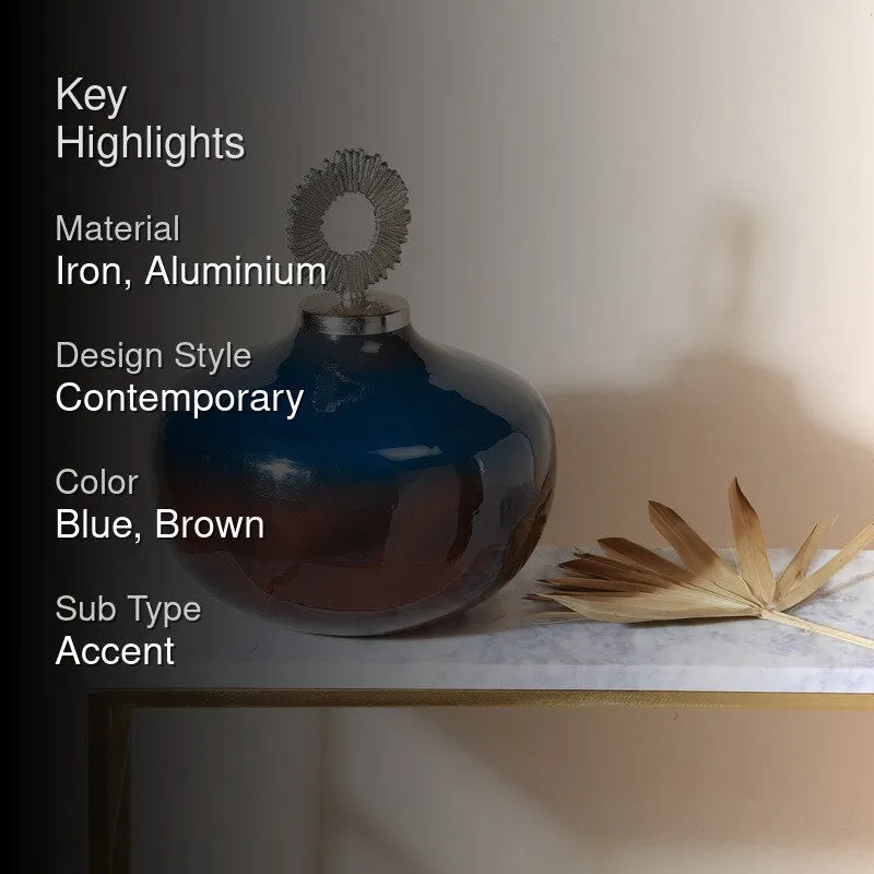 Ringcrest Metal Showpiece - Blue media 2