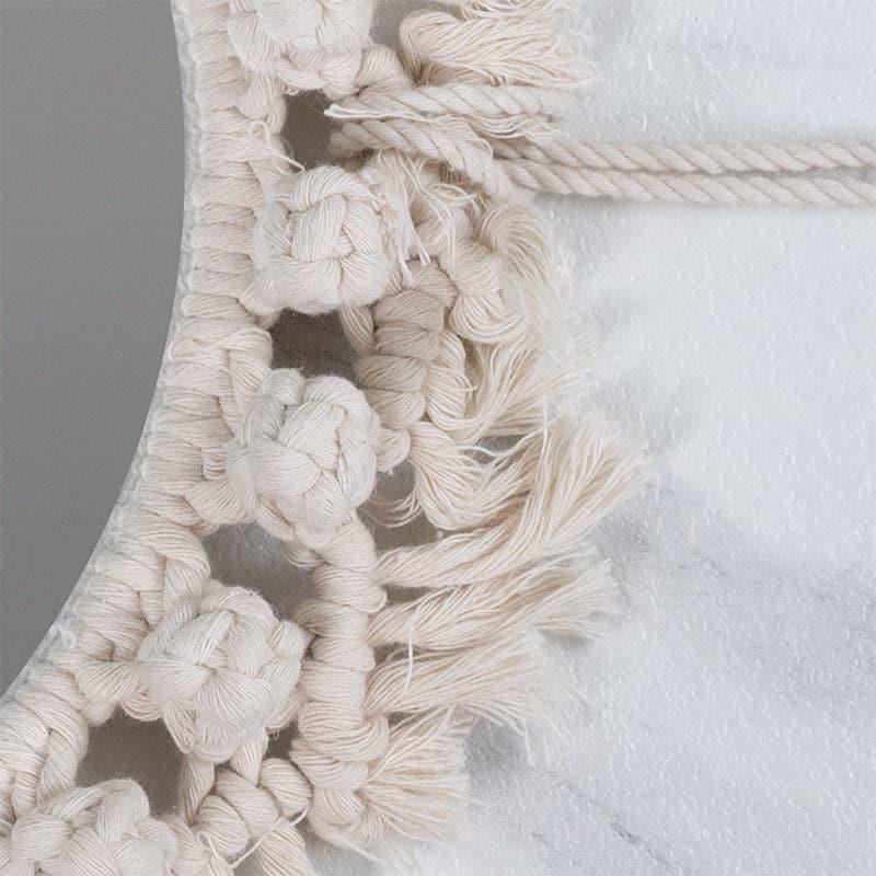 Oceanus Macrame Wall Mirror media 5