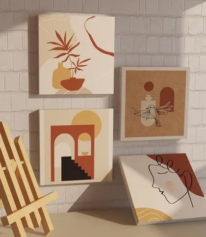 Wood · Canvas