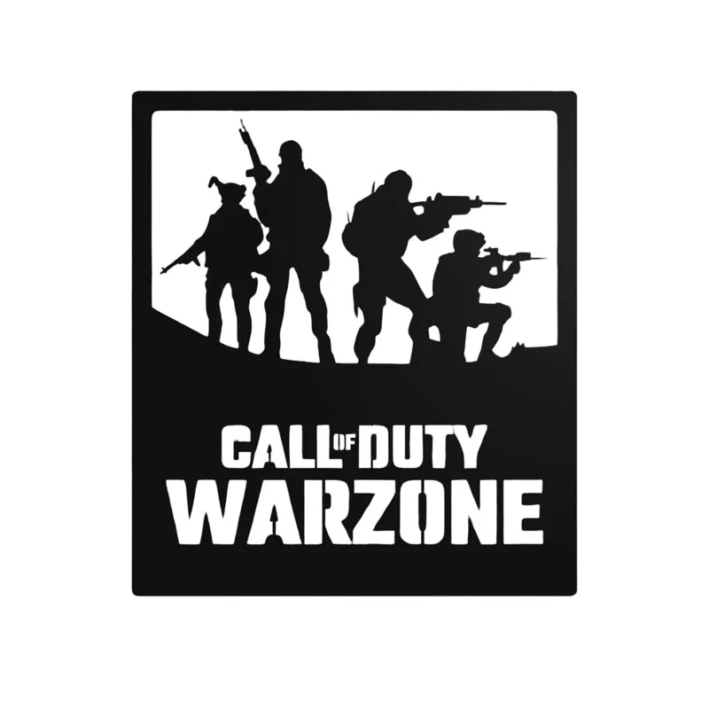 Call Of Duty Silhouette Iron Wall Accent media 4