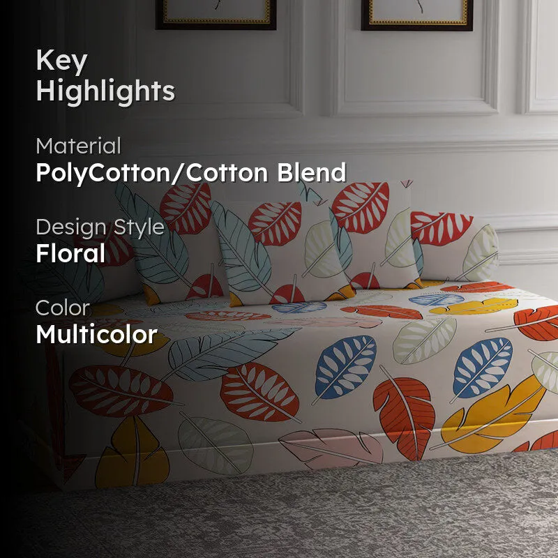 Autumn Leaf Diwan Set - Six Piece Set media 2