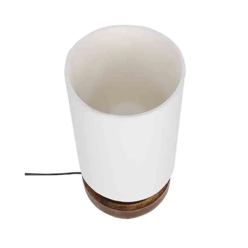 Moose Fabric Table Lamp - Brown,Beige media 4